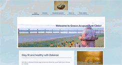 Desktop Screenshot of graceacupunctureclinic.com